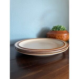 VINTAGE Yamaka SUNCRAFT "BRANDY" Dinner Plate 12" Y-6004 Speckled Stoneware